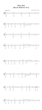 A town with an ocean view kalimba tabs&chords continue reading. Daisy Bell Easy Kalimba Sheet Music And Tab With Chords And Lyrics
