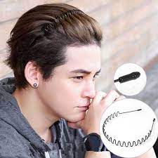 99 free delivery on your first order. Unisex Men S Women Sports Wave Hair Band Metal Black Hairband Headband Aliceband Men S Headbands Aliexpress
