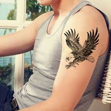 Synonyms for coat of arms include arms, badge, crest, design, emblem, ensign, escutcheon, logo, pennon and shield. Eagle Men Waterproof Temporary Tattoo Sticker Body Art Arm Shoulder Chest Women Ebay