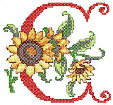 Check spelling or type a new query. C From Sunflower Alphabet Cross Stitch