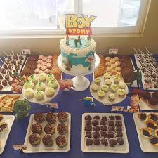 Boy Story Baby Shower Dessert Table Baby Shower Dessert Table Baby Shower Desserts Shower Desserts