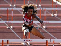 She had also improved her pb to 12.94 earlier this month at the continental tour bronze meeting in geneva. U18 Em Platz 7 Fur Ditaji Kambundji Swiss Athletics