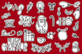 Download Merry Christmas Font By Justina Tracy Creative Fabrica Yellowimages Mockups