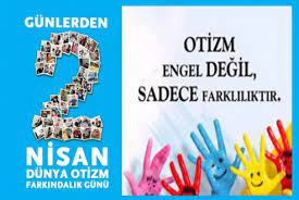 Otizm seçim değil, ama farkında olmak senin seçimin. 2 nisan dünya otizm farkındalık günü. 2 Nisan Otizm Farkindalik Gunu Ayvalik