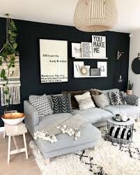 Paint black feature walls in your bedroom, bathroom, home office, and living room. These Dark Accent Walls Break All The Small Space Design Rules
