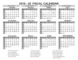 2019 Us Fiscal Year Template Free Printable Templates