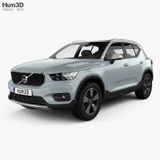 Volvo Xc40 2017 Volvo Volvo Xc Car 3d Model