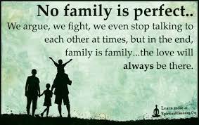 No Perfect Family Inspirational Quotes With Images Family Quotes Stop Talking