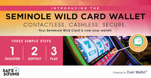 You're sure to come across plenty be sure to sign up for the casino's wild card when you pay them a visit. Seminole Hard Rock Hollywood On Twitter Your Seminole Wild Card Is Now Your Virtual Wallet Avoid Lines At The Atm And Casino Cashier The Seminole Wild Card Wallet Is A Convenient Alternative