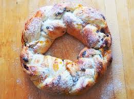 I love surprising my family with freshly baked easter bread easter morning. German Easter Bread With Marzipan And Almonds Recipe Easter Baking Recipes Easter Recipes Easter Dishes