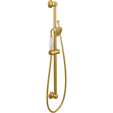 Moen S12107epbg Weymouth Eco Performance Handheld Shower Brushed Gold