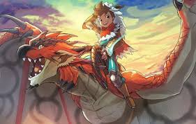 Looking for information on the anime monster hunter stories: Photo Wallpaper Dragon Anime Boy Monster Hunter Stories 1332x850 Download Hd Wallpaper Wallpapertip