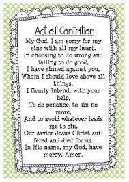 O my god, i am heartily sorry for having. Pin On Food For Lent