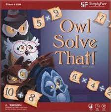 Hoot owl hoot from peaceable kingdom is a cooperative board game for kids that siblings can actually play together with fighting! Owl Solve That Board Game Boardgamegeek