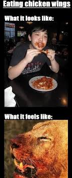 Pin On Chicken Wing Eating