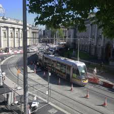 The luas red line starts from 2 different points to the west of the city, running east from tallaght to the point and also from saggart to connolly. A Match Made In Dublin The Luas Lines Finally Get It Together