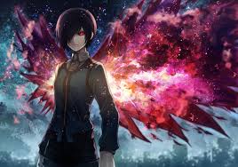 Windows 10, windows 8.1, windows 8, windows 7. Angel31424 Black Hair Kirishima Touka Red Eyes Short Hair Tokyo Ghoul Wings Konachan Com Konachan Com Anime Wallpapers