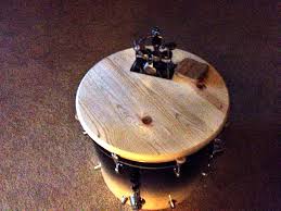 This amount is not visible to anyone but yourself and will only be used as needed to outbid other bidders and win the item at the lowest possible cost to you. 16 Bass Drum Amp Drum Set Coffee Table