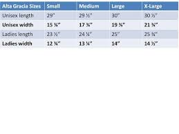 Alta Gracia Size Chart The Odyssey Bookshop