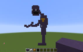 Purple Man Art Created By Minecraft User Andysgps Minecraft Pixel Art Pixel Art Purple Guy