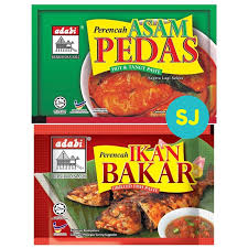 #idntimesfood pencinta pedas pasti doyan! Adabi Perencah Asam Pedas Ikan Bakar 70g Shopee Malaysia