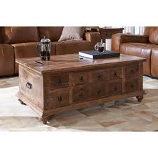 Ellis Trunk Coffee Table Value City Furniture And Mattresses In 2020 Coffee Table Coffee Table Trunk Living Room Coffee Table