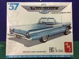 Amt 1 16 57 Ford Thunderbird Model Kit 4081 Sealed 1979 Issue Model Kit Plastic Model Kits Cars Model Cars Kits