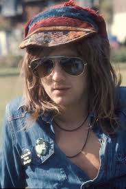 Roger Taylor in Ridge Farm, 1975