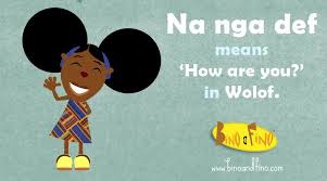 Learning Wolof With Fino Afrique Africaine Langue
