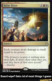 Board Wipe Gets Rid Of Most Things I Guess Ifunny Memes Magic The Gathering Wipes