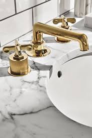 Henry Low Profile Three Hole Deck Mounted Lavatory Faucet With Coin Edge Cylinders And Metal Cross Handles In 2020 Lavatory Faucet Faucet Bathroom Faucets