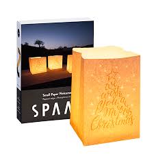 Welcome Bags Christmas Spaas Candles