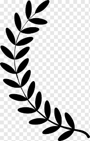 Black Leaf Illustation Olive Branch Laurel Wreath Laurel Wreath S Free Png Japan Flower Leaf Illustration Crown Illustration