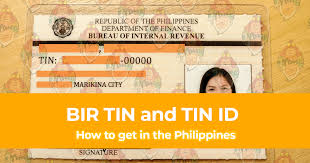 How To Get A Bir Tin And Tin Id In The Philippines