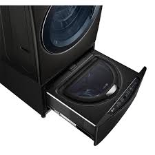 Use the building level for this purpose. Lg Sidekick 1 Cu Ft 27 In Pedestal Washer Black Steel The Closeout Market
