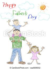 I hope i've made you proud, dad and if not, hey, maybe you ought to lower your expectations. Doodle Happy Father S Day Card For Father S Day Canstock