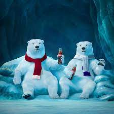 Enjoy and enjoy the holidays! Coca Cola Polar Bear