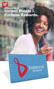 Walgreens Balance Rewards Card Rewards Program Reward Card Rewards