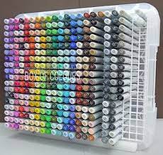 Box Of Colours Copic Storage Marker Storage Craft Room Storage Copic Marker Storage