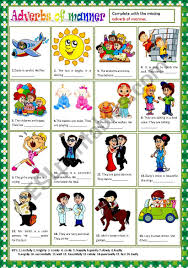 Usually or as a general rule; Adverbs Of Manner Key Esl Worksheet By Macomabi