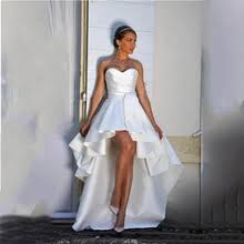Lace wedding dresses 2021 short off the shoulder a line knee length waist rhinestone bridal dress milanoo. Shop Wedding Gown Short Front Long Back Great Deals On Wedding Gown Short Front Long Back On Aliexpress