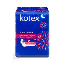 Shop for u by kotex security overnight unscented maxi pads with wings at fred meyer. 32cm X 6 Pads Kotex Soft Smooth Overnight Wing Sanitary Pad Shopee Malaysia