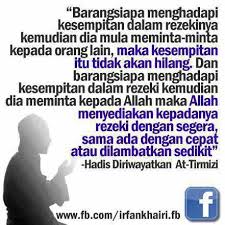Simak bacaan doa rezeki lancar arab, latin dan artinnya. Mencari Rezeki Yang Halal ç…§ç‰‡ Facebook