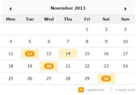 Add A Month Calendar To Your Web Page Using Jquery Bootstrap Zabuto Calendar Plugin Blog Schedule Jquery This Or That Questions