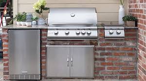 outdoor kitchen cabinets & storage