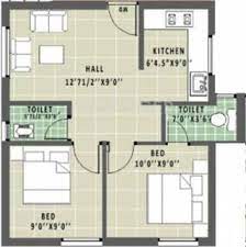 These two bedroom models are impressive, as each of these are well designed and give you a sense of grand. 600 Sq Ft 2 Bhk Floor Plan Image Annai Builders Real Estate Aathika Available For Sale Proptiger Com