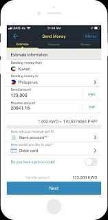 international money transfers from kuwait western union