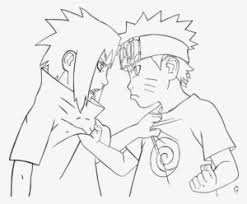 Download and print these minato coloring pages for free. Naruto Vs Sasuke Coloring Pages Kid Naruto And Sasuke Naruto E Sasuke Lineart Png Image Transparent Png Free Download On Seekpng