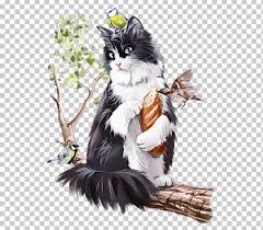The norwegian forest cat has a double coat of long fur. Cat Small To Medium Sized Cats Whiskers Norwegian Forest Cat Black Cat Png Clipart Black Cat
