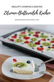 sommerlich leichter zitronen buttermilch kuchen rezept buttermilchkuchen sommerkuchen rezepte sommerkuchen